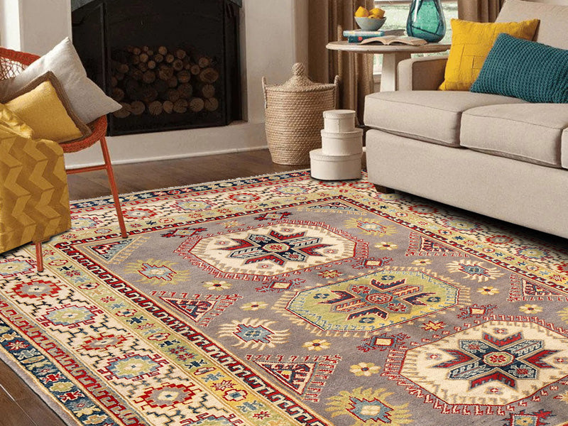 Facts about the Color Impact of Handmade Kazak Rugs on Viewers