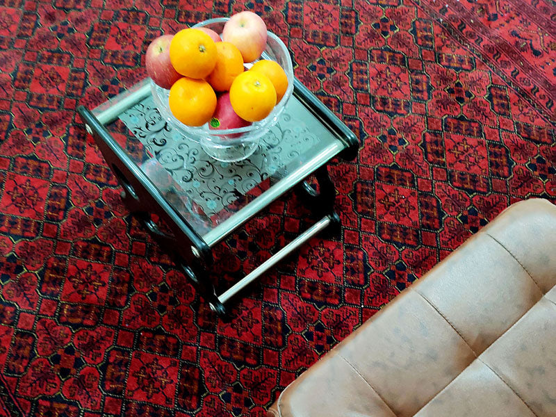 How do I remove a coffee stain from Filpa Rugs?