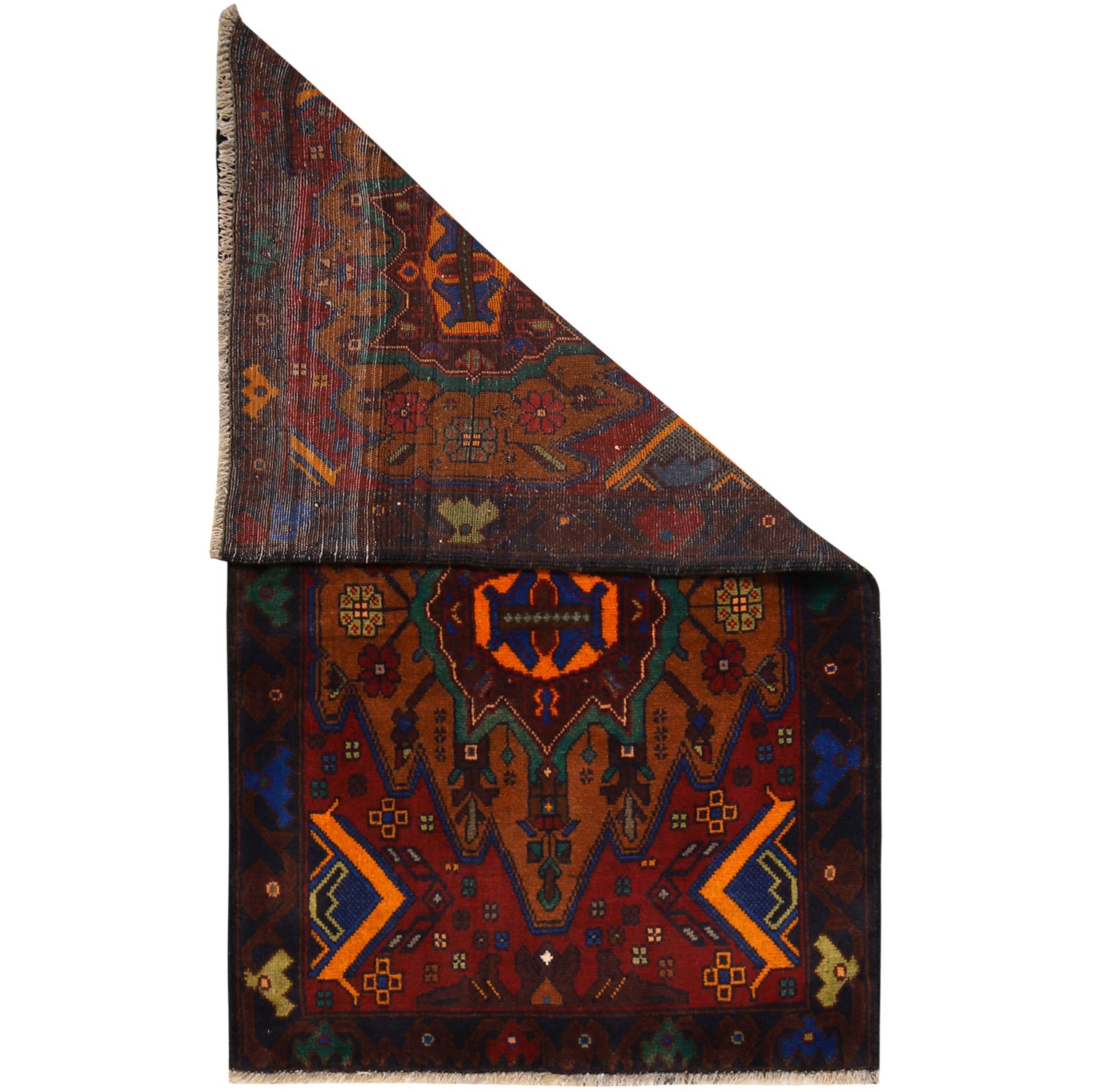 Handmade Baluchi Rug 2' 9" x 4' 11" ft / 84 x 149 cm - No. 10162