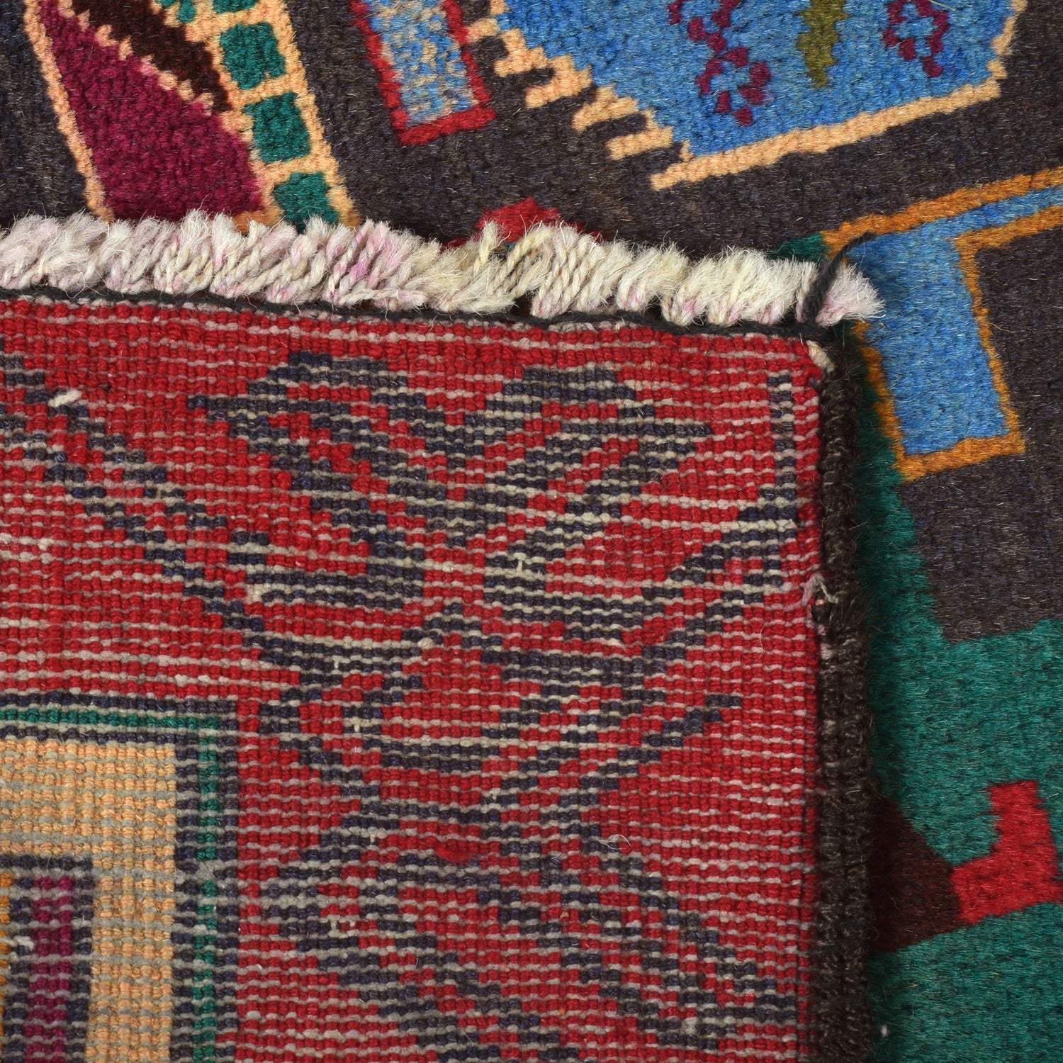 Handmade Pictorial Carpet 2' 8" x 4' 1" ft / 82 x 125 cm - No. 10255