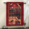 Handmade Pictorial Carpet 2' 8" x 4' 1" ft / 82 x 125 cm - No. 10255