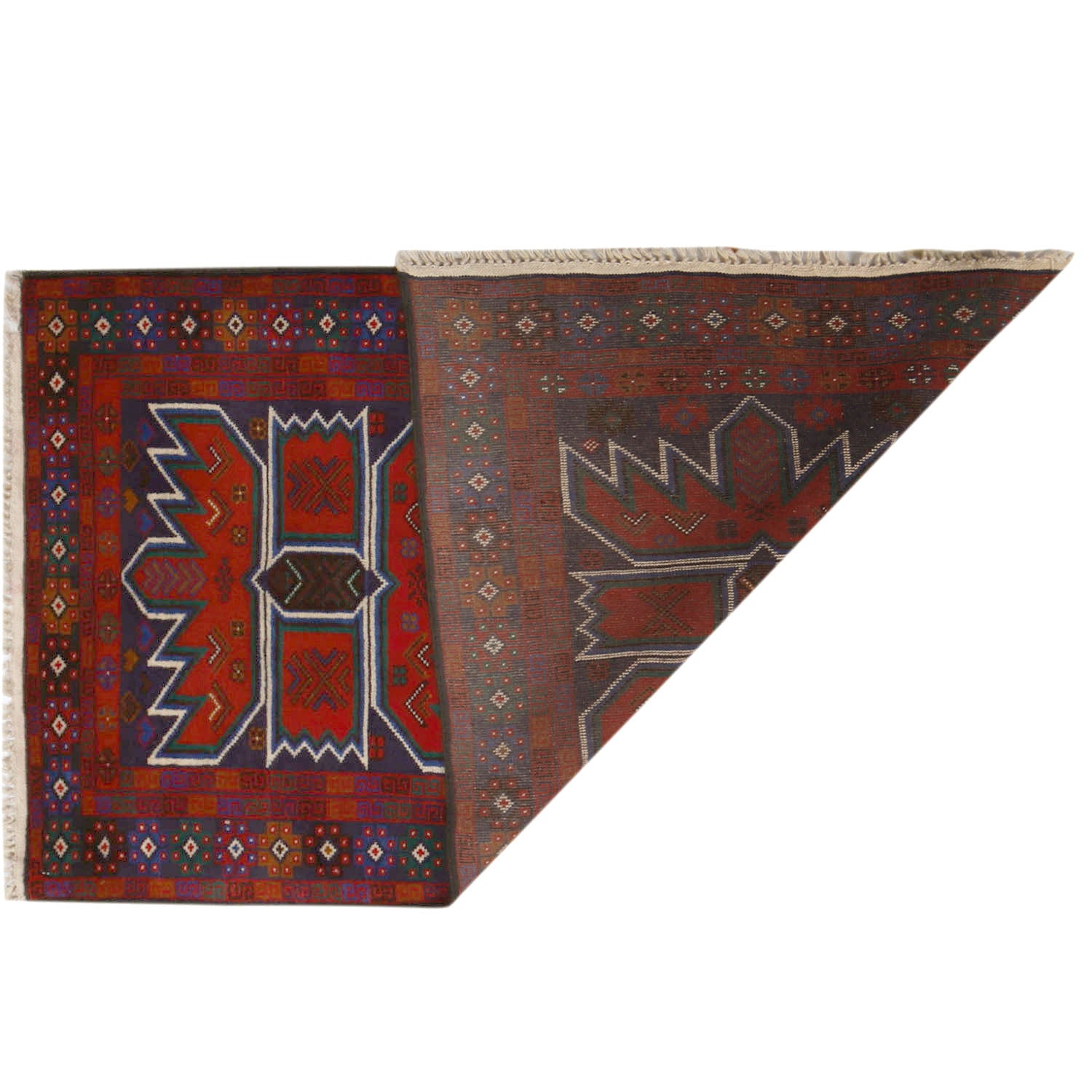 Handmade Baluchi Rug 2' 8" x 4' 5" ft / 82 x 134 cm - No. 10460