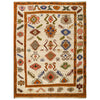Hand Knotted Kohistani Carpet 5' 10" x 7' 10" ft / 178 x 240 cm - No. 10487