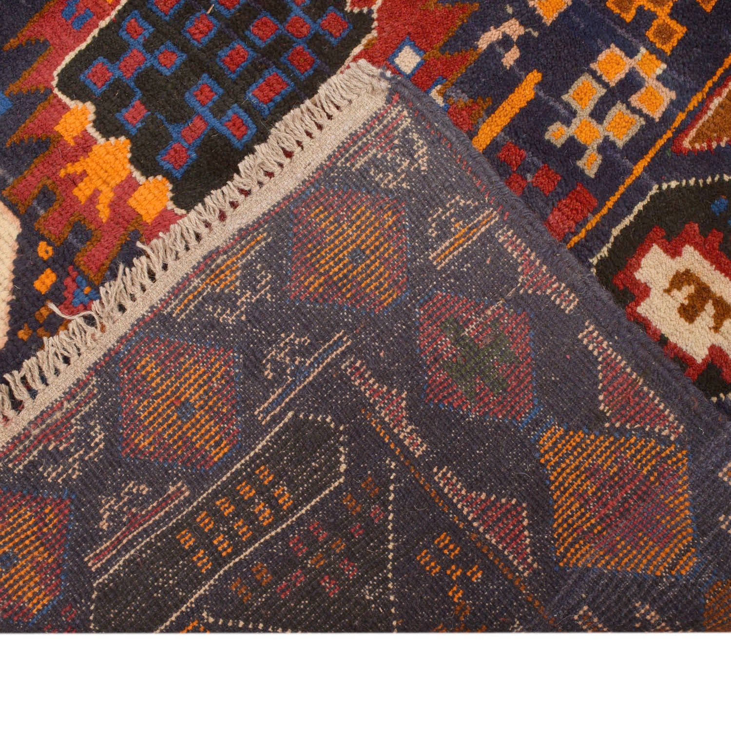 Kohistani Medium Size Area Rug  6' 10" x 9' 3" ft / 209 x 283 cm - No. 10489