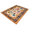 Hand Knotted Kohistani Carpet 5' 8" x 7' 6" ft / 173 x 229 cm - No. 10889