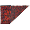 Red Afghan Area Rug 2' 7" x 4' 0" ft / 79 x 123 cm - No. 10924