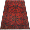 Red Khal Mohammadi Rug 2' 8" x 3' 11" ft / 82 x 120 cm - No. 10929