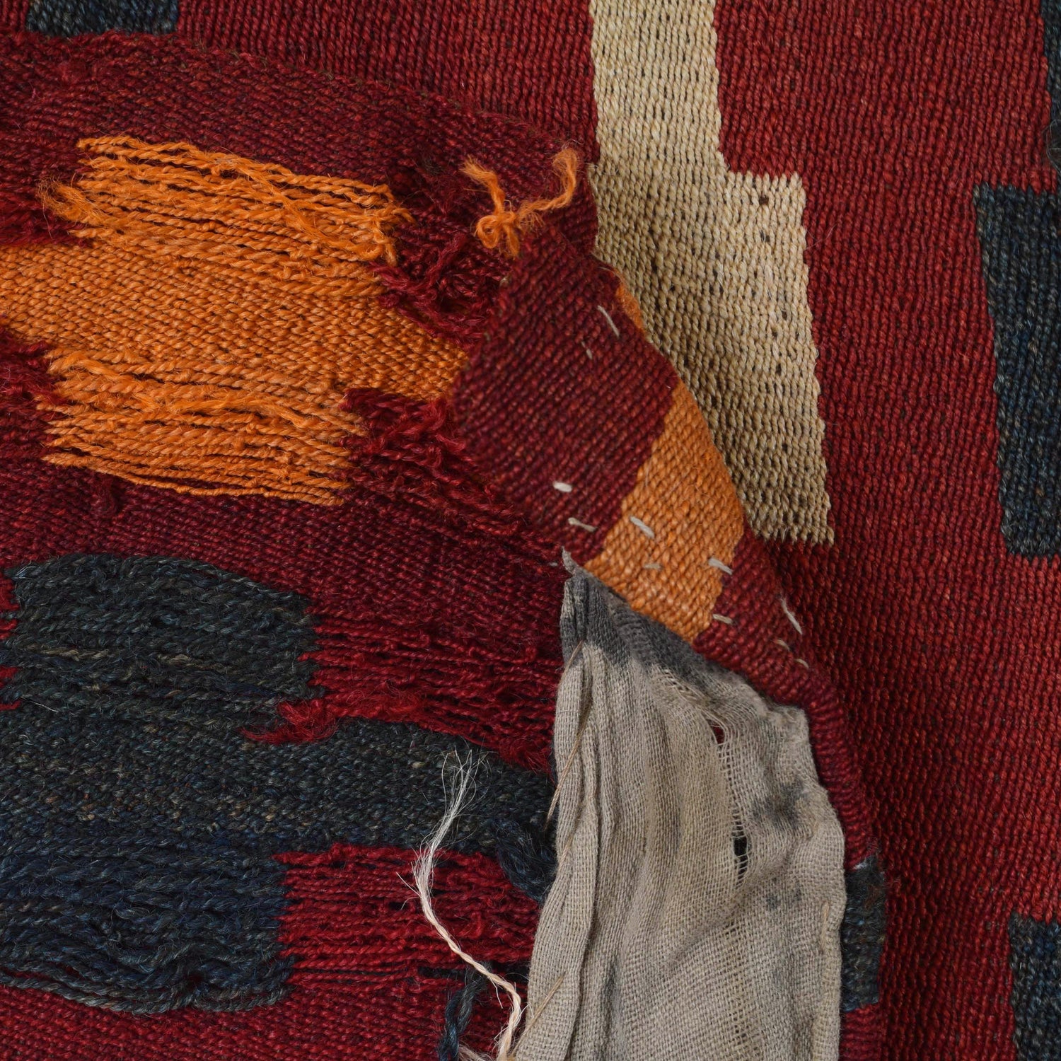 Afghan Vintage Kilim 5' 1" x 7' 6" ft / 155 x 229 cm - No. 1094