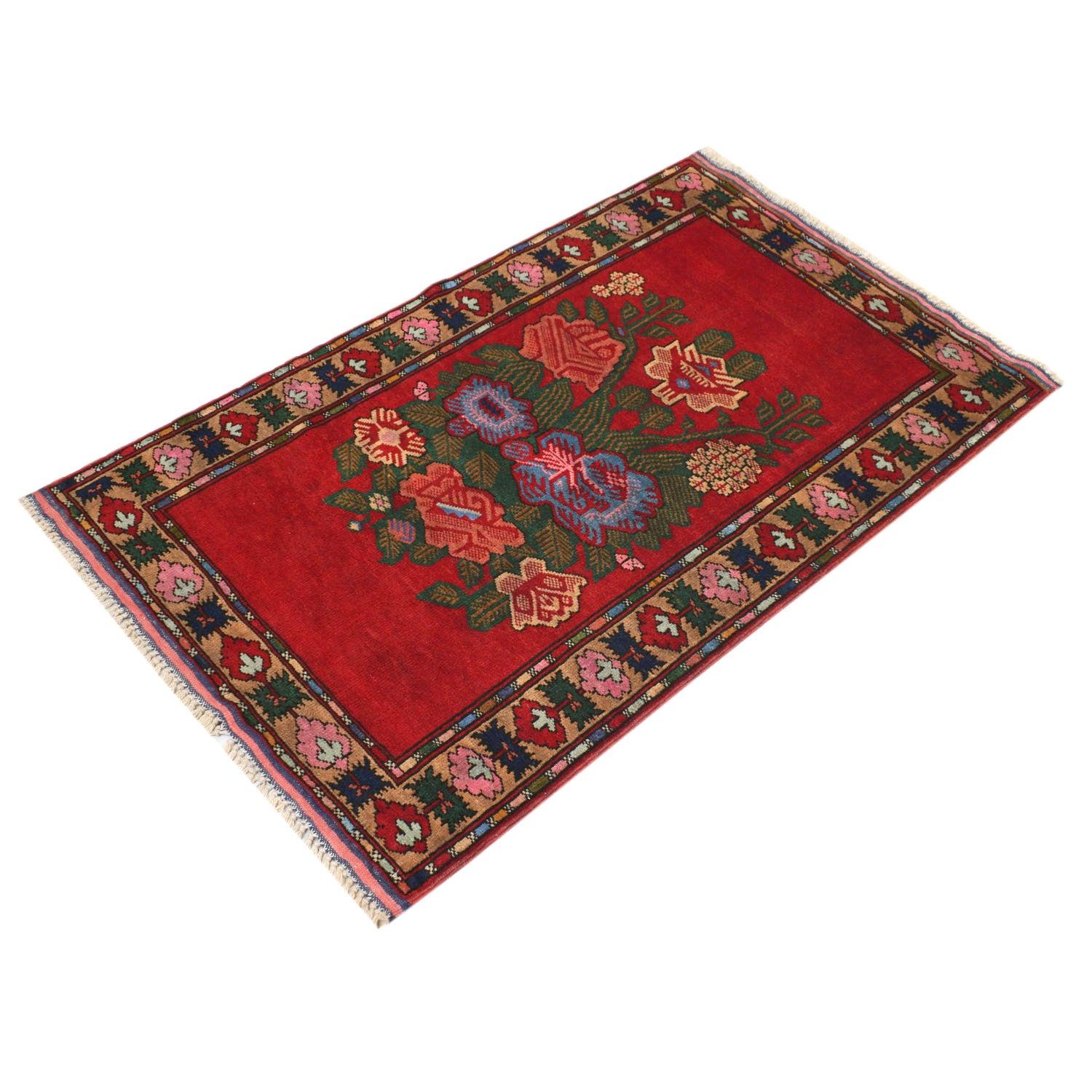 Handmade Baluchi Rug 2' 7" x 4' 2" ft / 79 x 128 cm - No. 11013