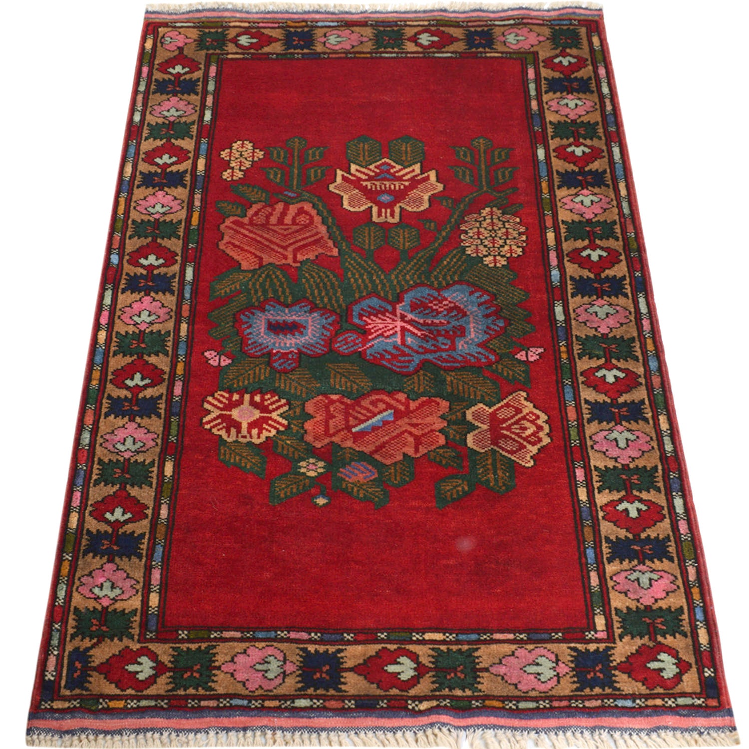 Handmade Baluchi Rug 2' 7" x 4' 2" ft / 79 x 128 cm - No. 11013