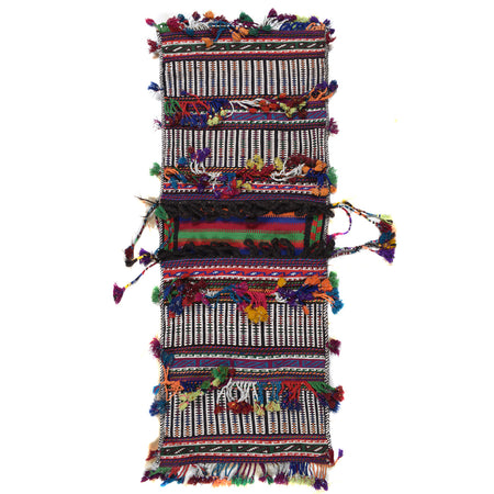 Tribal Baluch Saddle Bag Area Kilim 1' 6" x 4' 1" ft / 45 x 125 cm - No. 11053