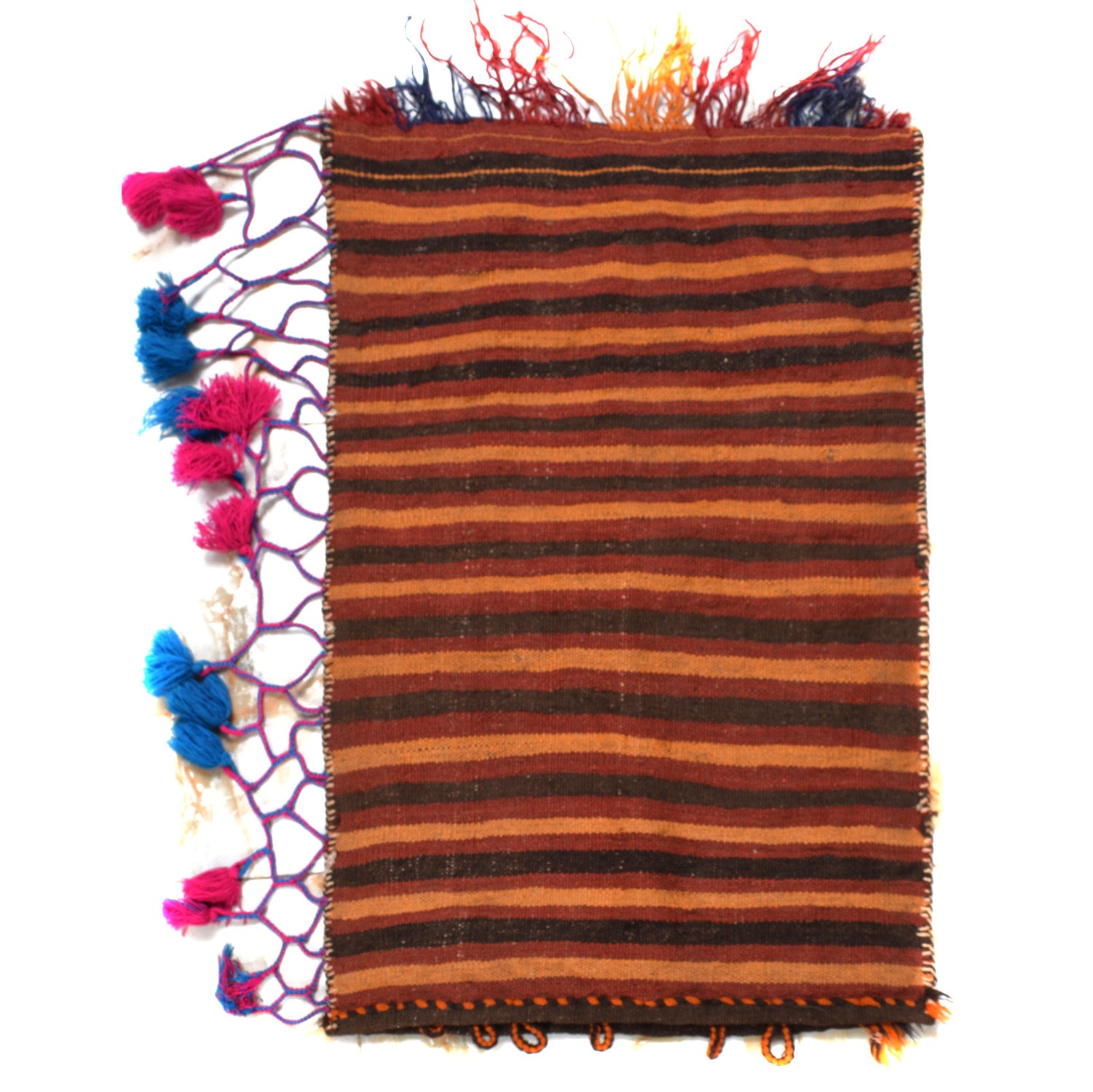 Afghan Balisht Cushion Kilim 1' 10" x 2' 9" ft / 55 x 84 cm - No. 11060