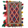 Afghan Balisht Cushion Kilim 1' 8" x 2' 9" ft / 51 x 84 cm - No. 11062
