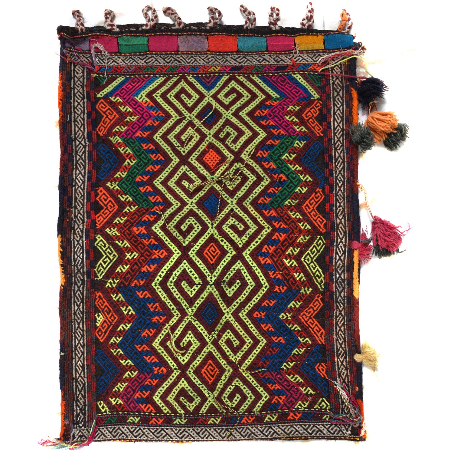 Baluch Balisht Area Kilim 2' 3" x 3' 1" ft / 69 x 93 cm - No. 11065