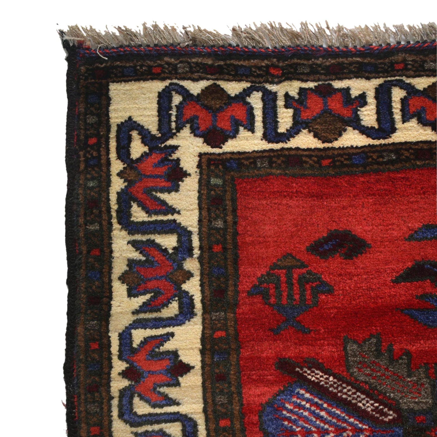 Handmade Pictorial Carpet 2' 9" x 4' 2" ft / 85 x 127 cm - No. 11265