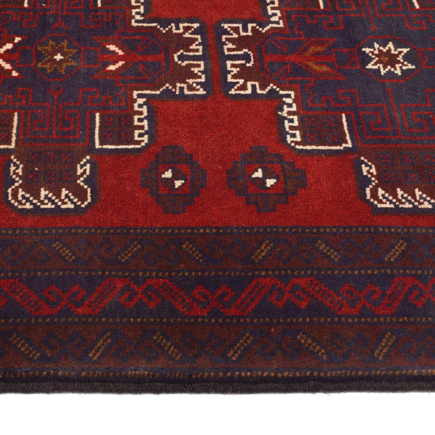 Tribal Baloch Rug 3' 1" x 4' 11" ft / 93 x 150 cm - No. 11423