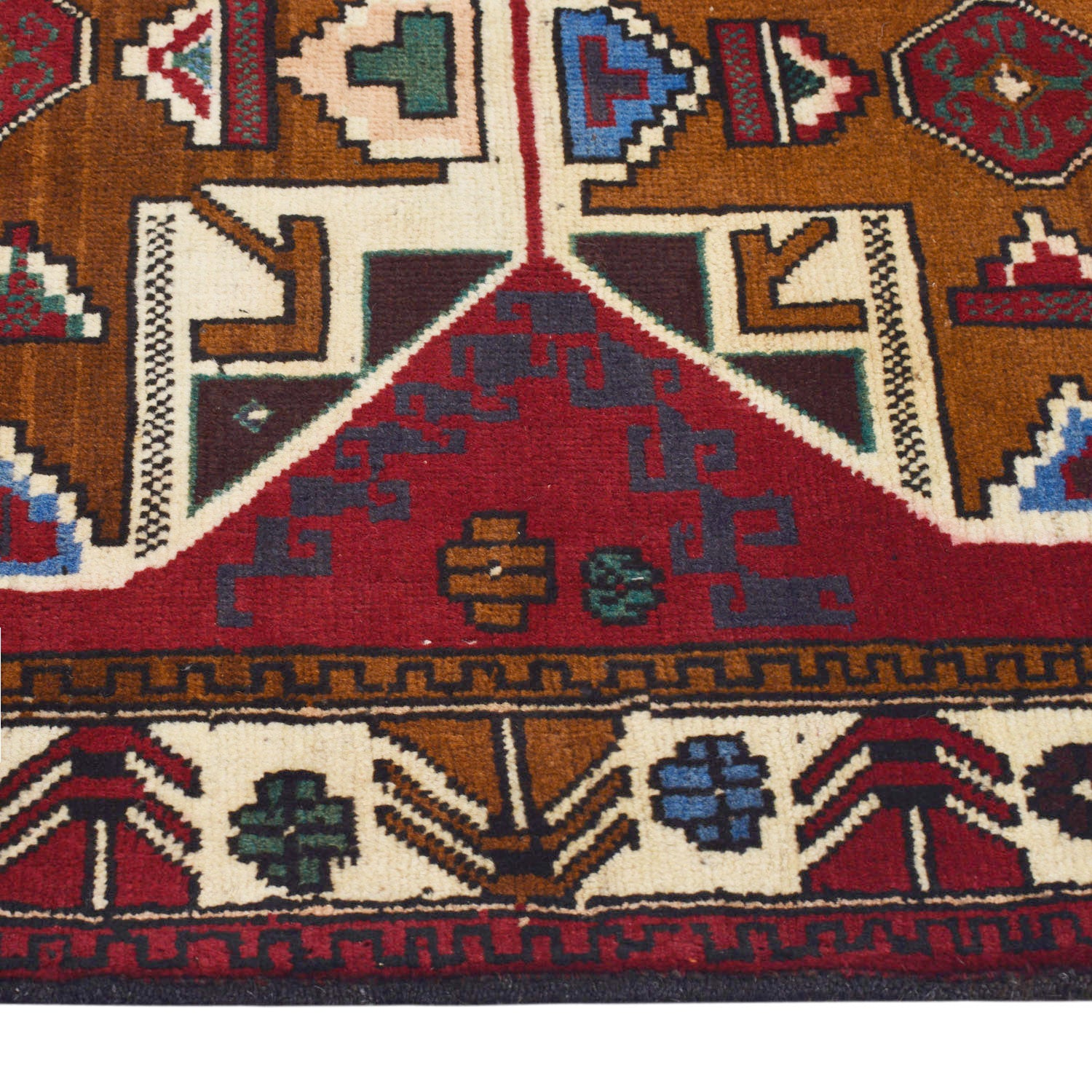 Traditional Baloch Rug 3' 1" x 3' 11" ft / 94 x 119 cm - No. 11428