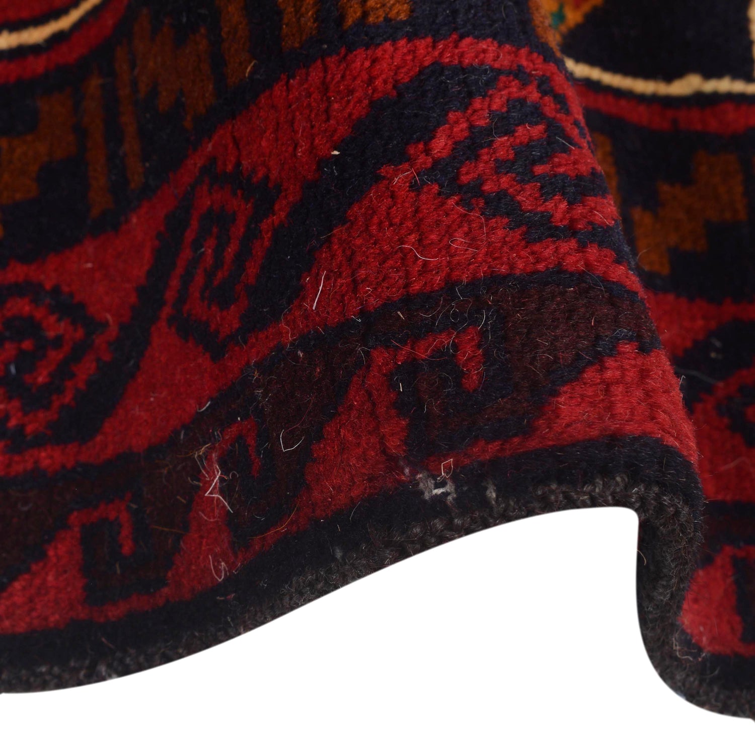 Handmade Picture Area Rug 3' 9" x 6' 7" ft / 114 x 200 cm - No. 11659