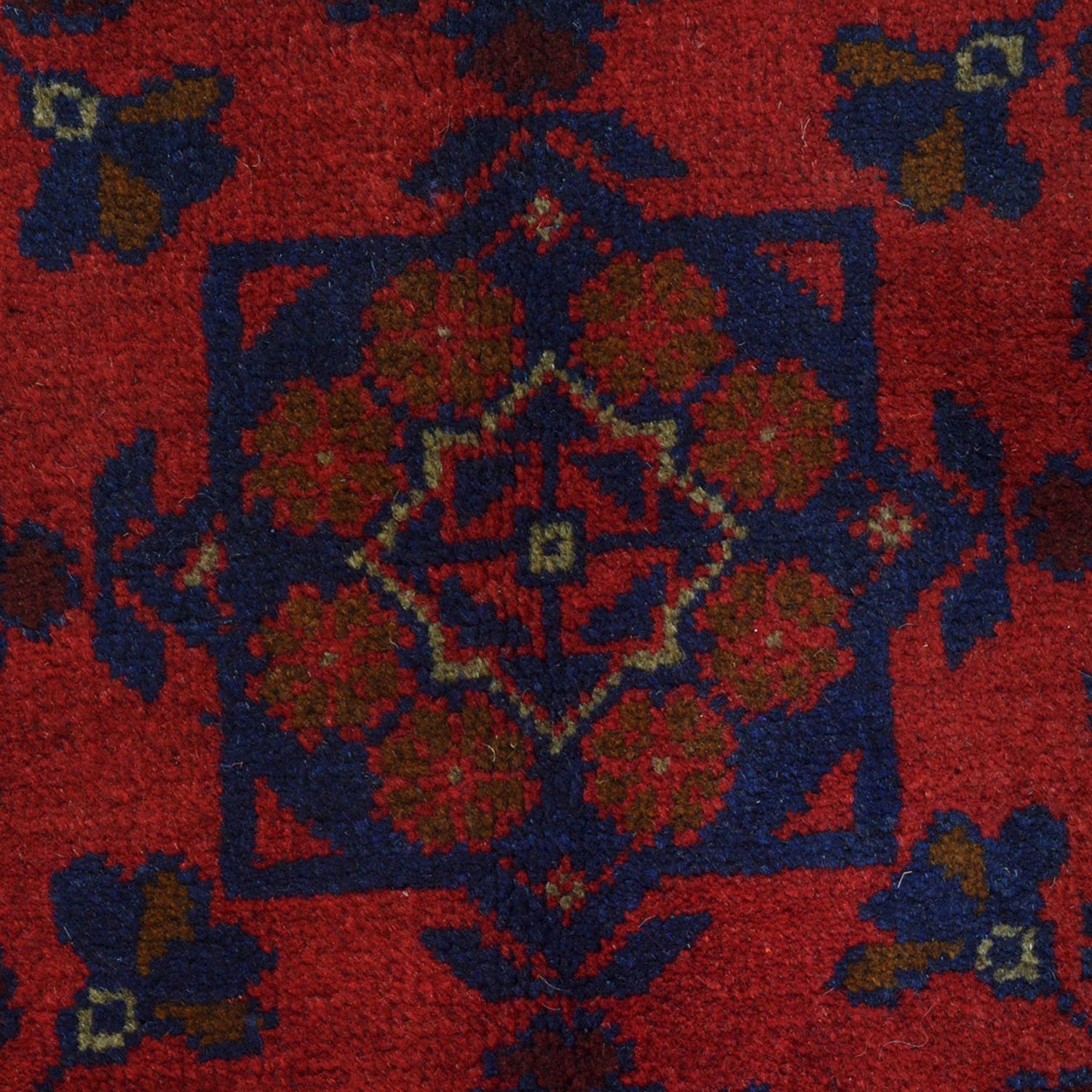 Handwoven Khal Mohammadi Afghan Carpet 2' 7" x 4' 0" ft / 79 x 121 cm - No. 11753