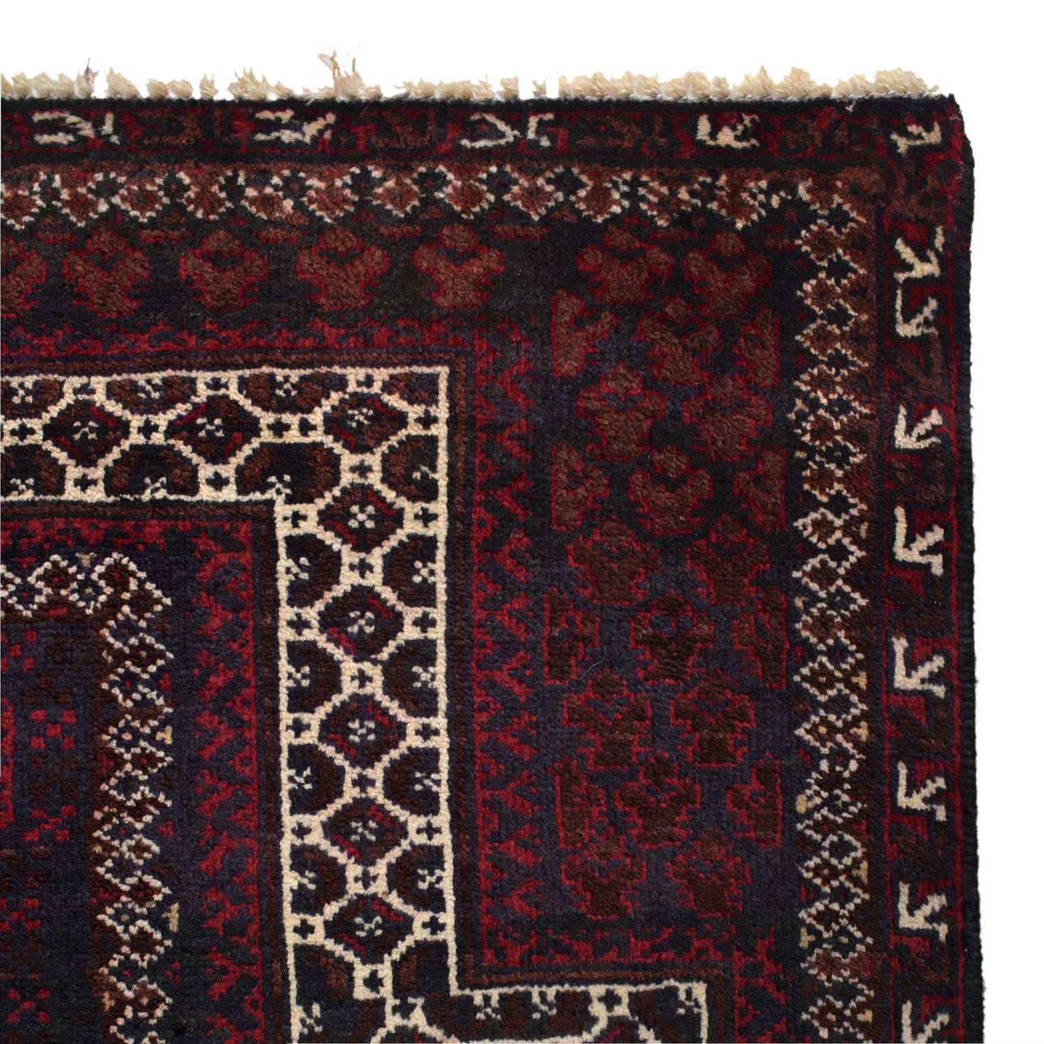 Hand Knotted Prayer Rug 3' 1" x 4' 8" ft / 93 x 141 cm - 11769