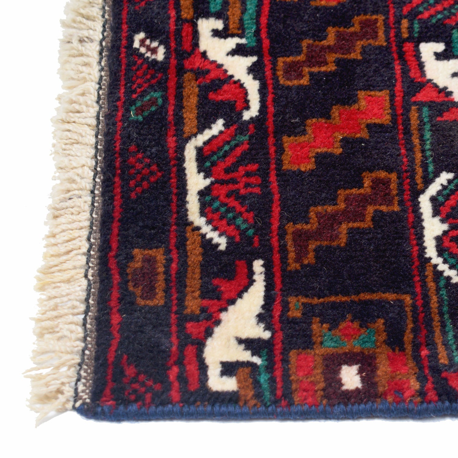 Hand-Knotted Afghan Baluchi Runner 2' 2" x 12' 11" ft / 65 x 394 cm - No. 11774