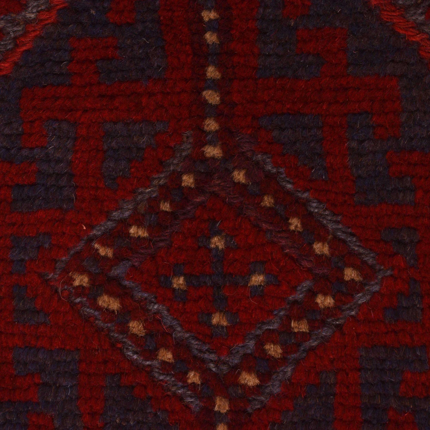 Red Color Mashwani LongRunner 2' 2" x 11' 8" ft / 67 x 355 cm - No. 1182