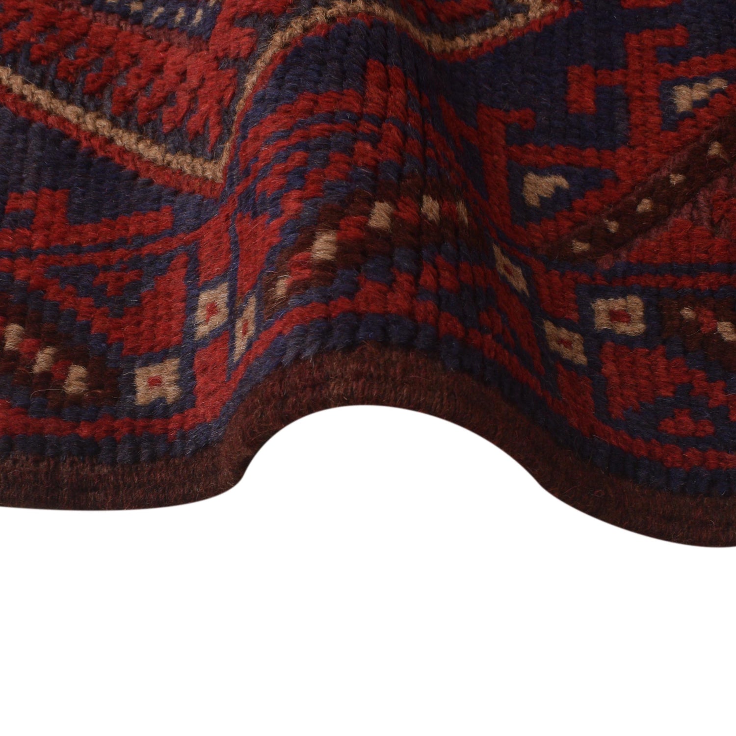 Handmade Afghan Runner 2' 4" x 11' 8" ft / 70 x 356 cm - No. 1184