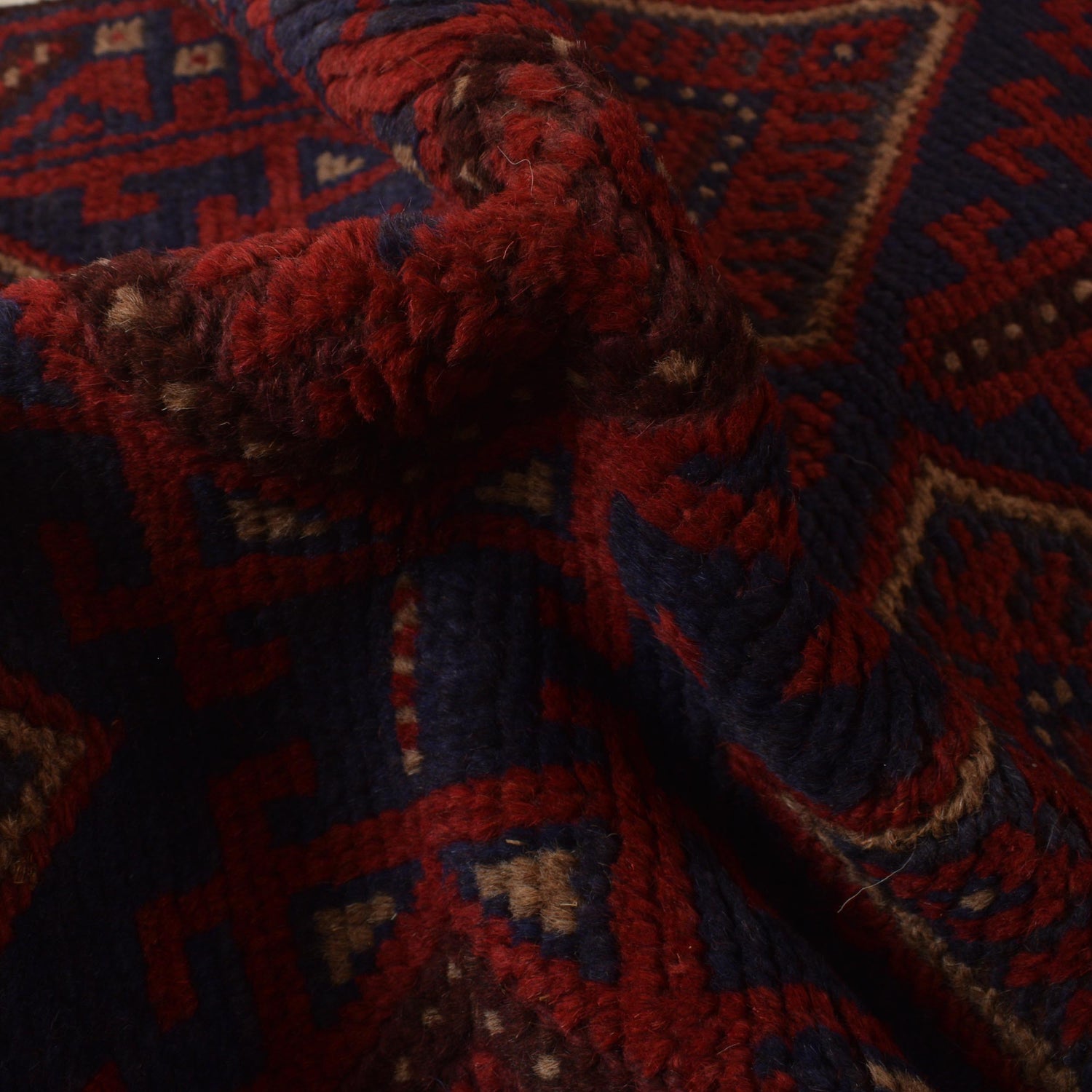 Handmade Afghan Runner 2' 4" x 11' 8" ft / 70 x 356 cm - No. 1184