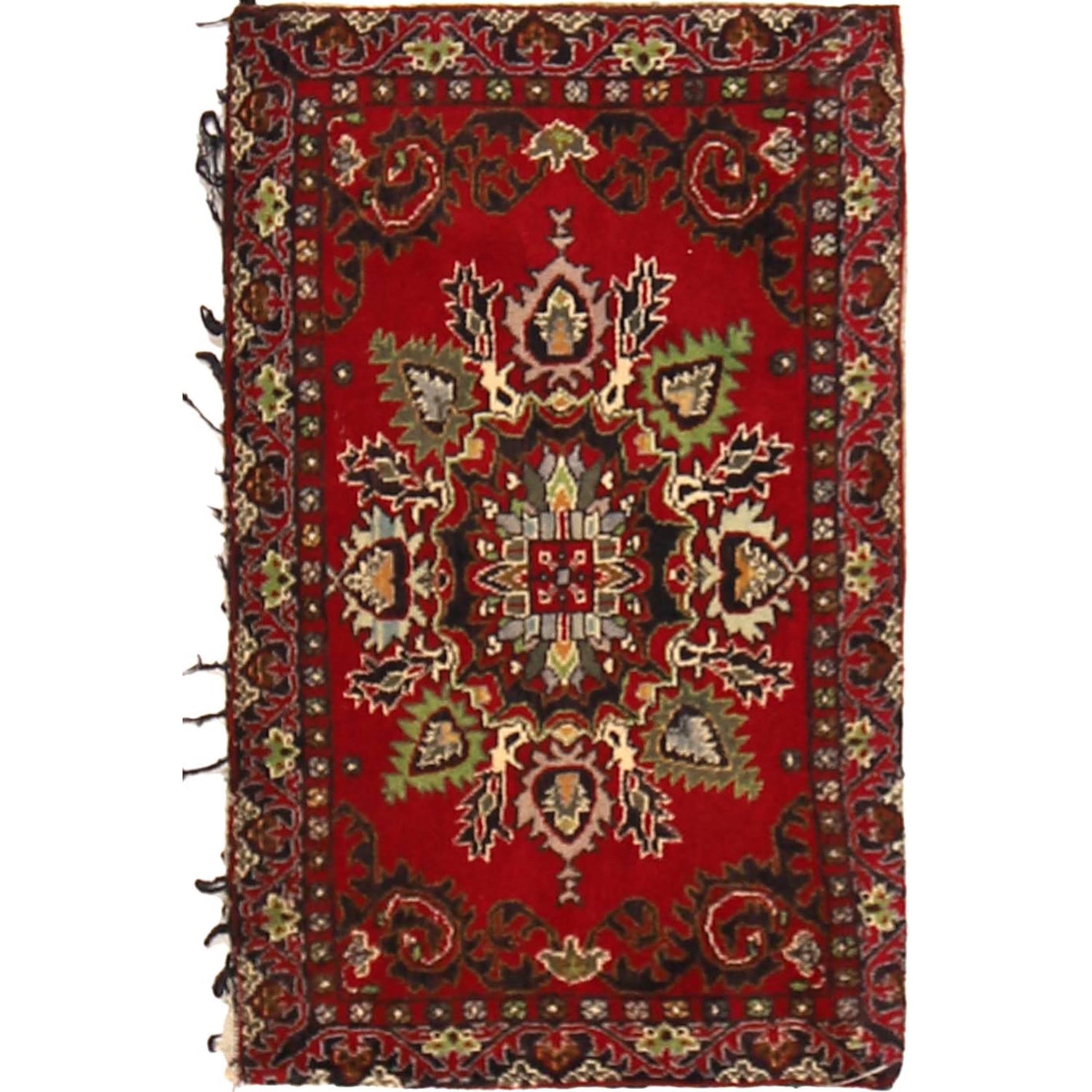 Baluch Balisht Area Rug 1' 7" x 2' 6" ft / 48 x 77 cm - No. 1200