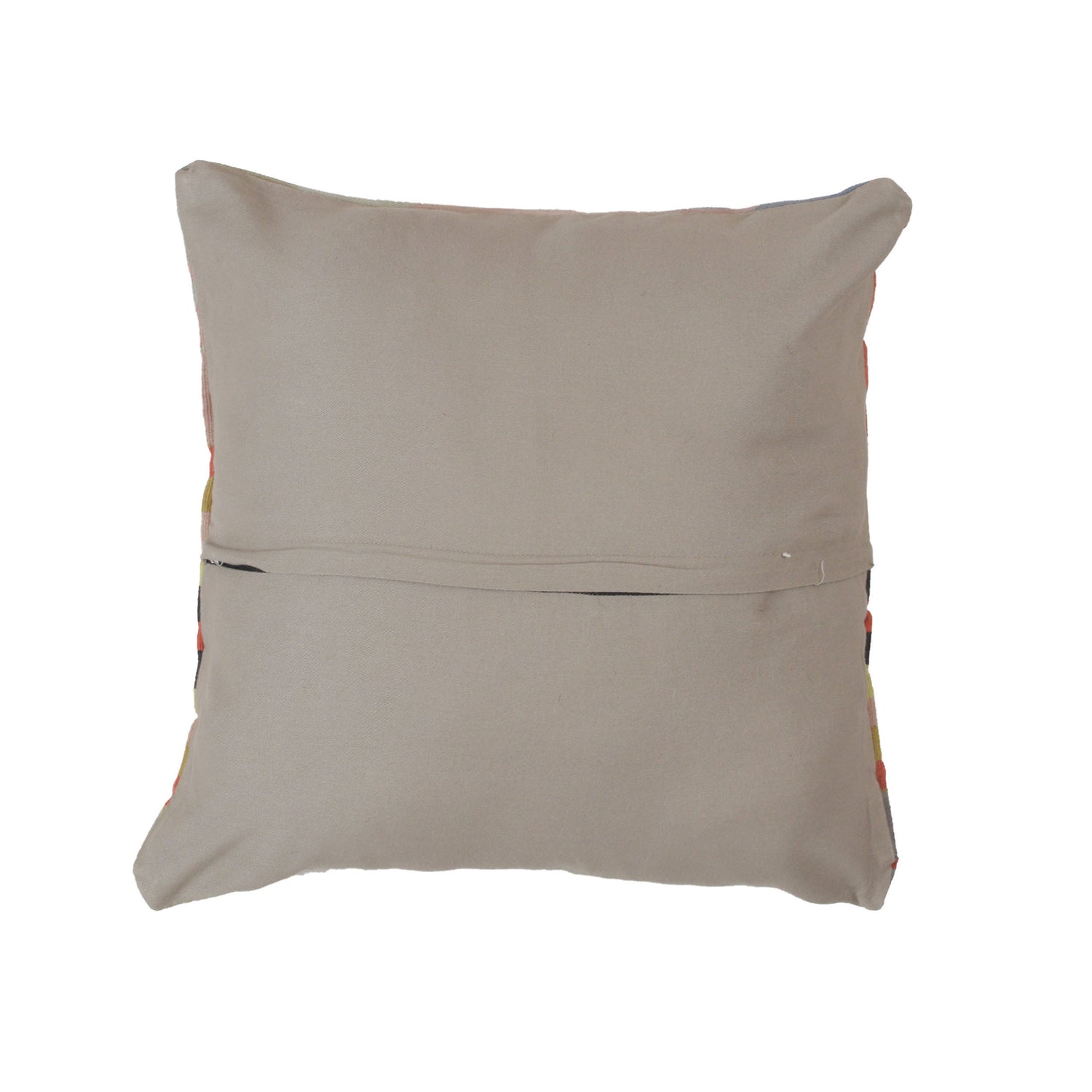 Afghan Kilim Cushion 1' 6" x 1' 6" ft / 45 x 45 cm - No. 12350