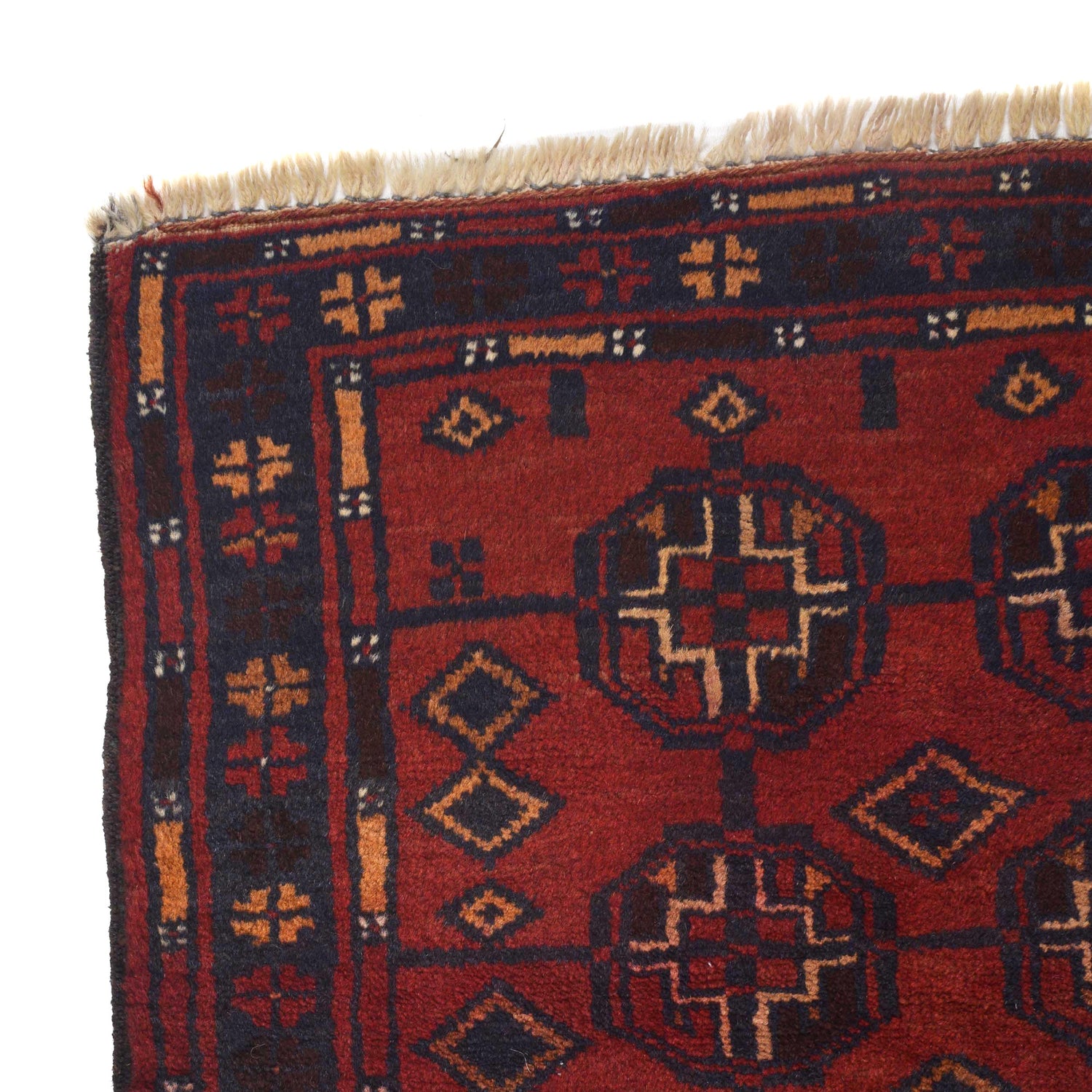 Tribal Baloch Rug 3' 2" x 6' 4" ft / 97 x 193 cm - No. 1266