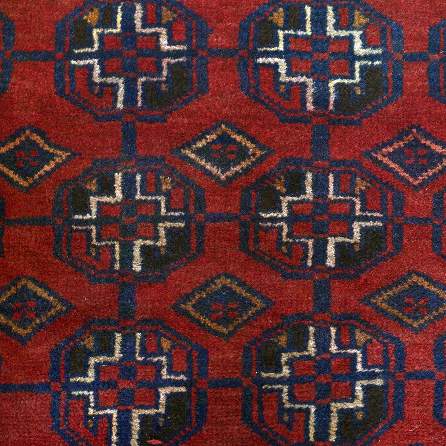 Tribal Baloch Rug 3' 2" x 6' 4" ft / 97 x 193 cm - No. 1266