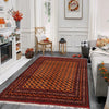 Handmade Khoja Roshnai Area Rug 5' 0" x 6' 8" ft / 152 x 202 cm - No. 1335