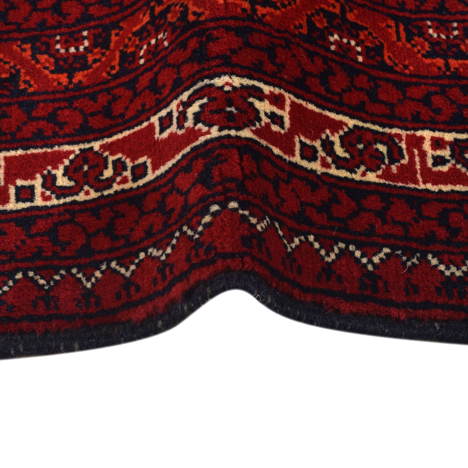 Hand Knotted Khoja Roshnai Carpet 3' 4" x 4' 9" ft / 102 x 146 cm - No. 1346