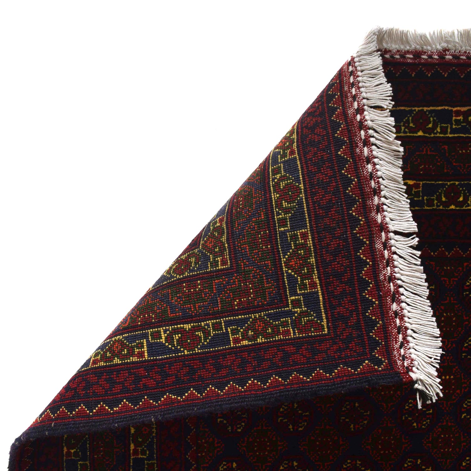 Oriental Handmade Khoja Roshnai Rug 3' 3" x 4' 8" ft / 98 x 142 cm - No. 1351