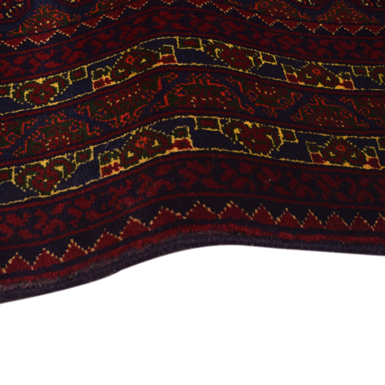 Oriental Handmade Khoja Roshnai Rug 3' 3" x 4' 8" ft / 98 x 142 cm - No. 1351