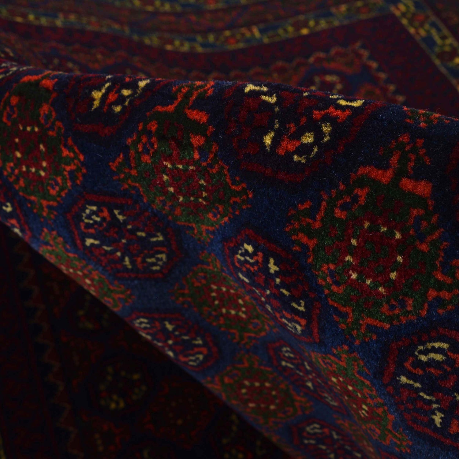 Oriental Handmade Khoja Roshnai Rug 3' 3" x 4' 8" ft / 98 x 142 cm - No. 1351