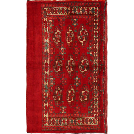 Hand Knotted Balisht Carpet 2' 3" x 3' 10" ft / 69 x 118 cm - No. 1452