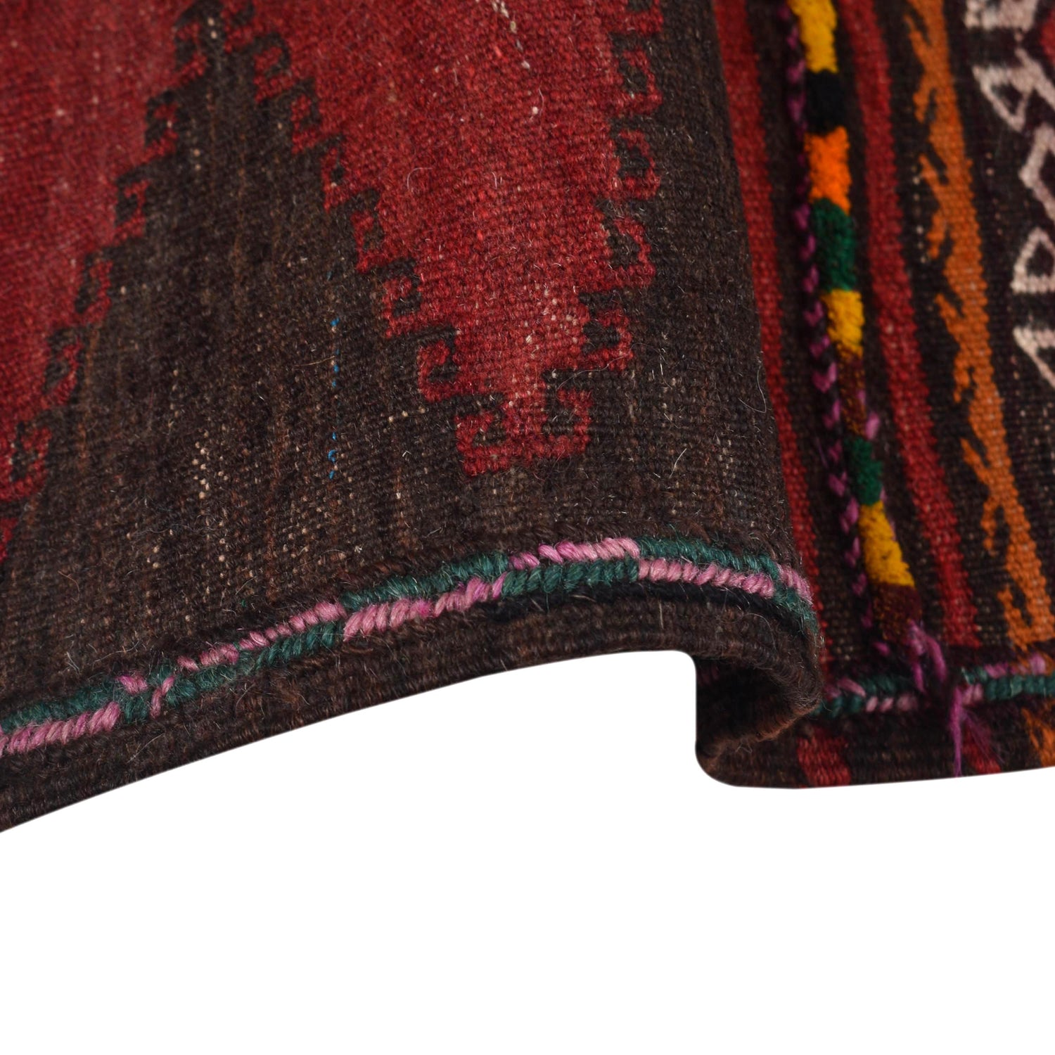 Flatweave Table Sheet Runner 2' 3" x 6' 5" ft / 69 x 195 cm - No. AL18