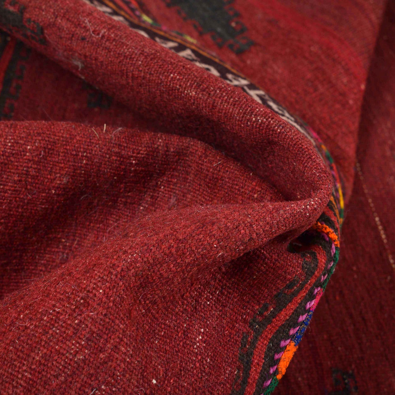 Flatweave Table Sheet Runner 2' 3" x 6' 5" ft / 69 x 195 cm - No. AL18