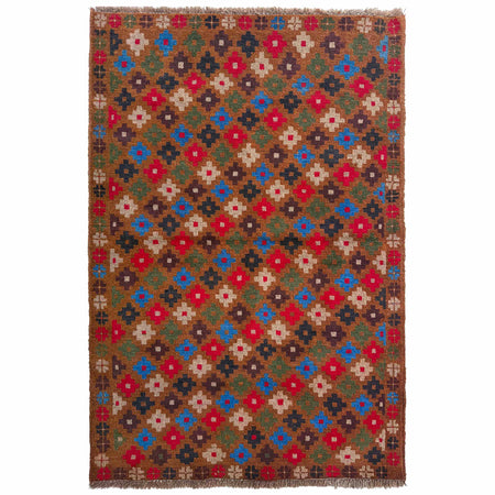 Traditional Baloch Rug 3' 3" x 4' 10" ft / 98 x 148 cm - No. 1901