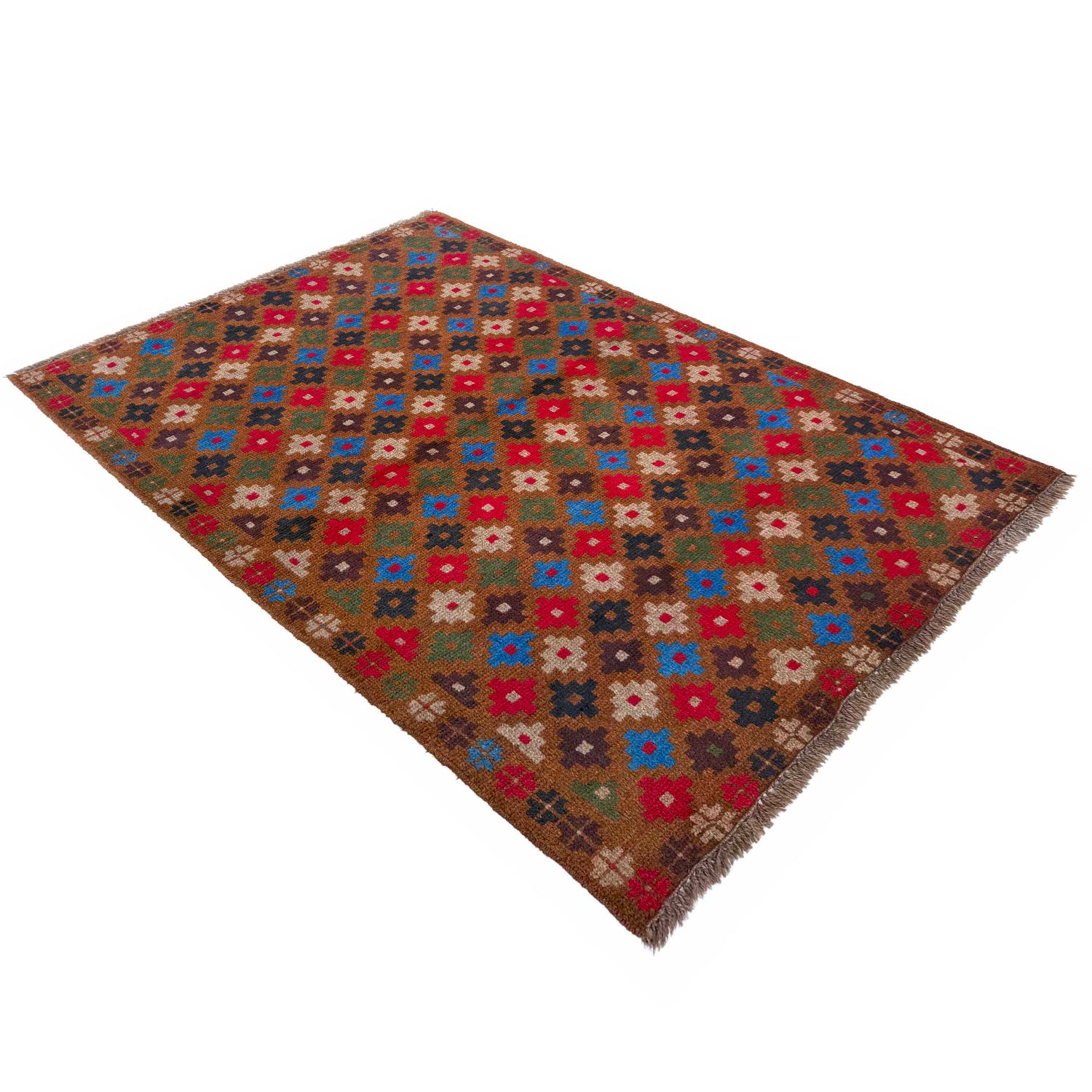 Traditional Baloch Rug 3' 3" x 4' 10" ft / 98 x 148 cm - No. 1901