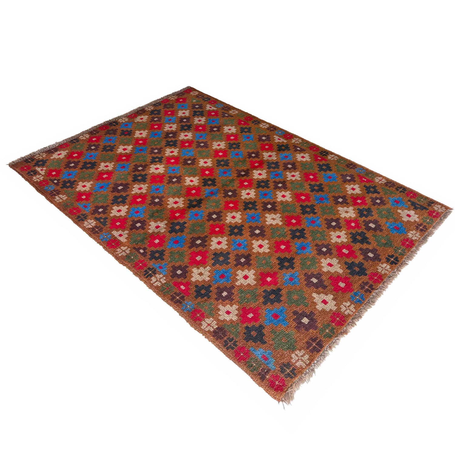 Traditional Baloch Rug 3' 3" x 4' 10" ft / 98 x 148 cm - No. 1901