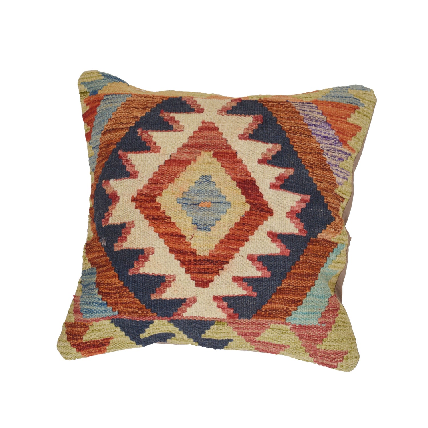 Handmade Kilim Cushion Covers 1' 5" x 1' 5" ft / 44 x 44 cm - No.20931