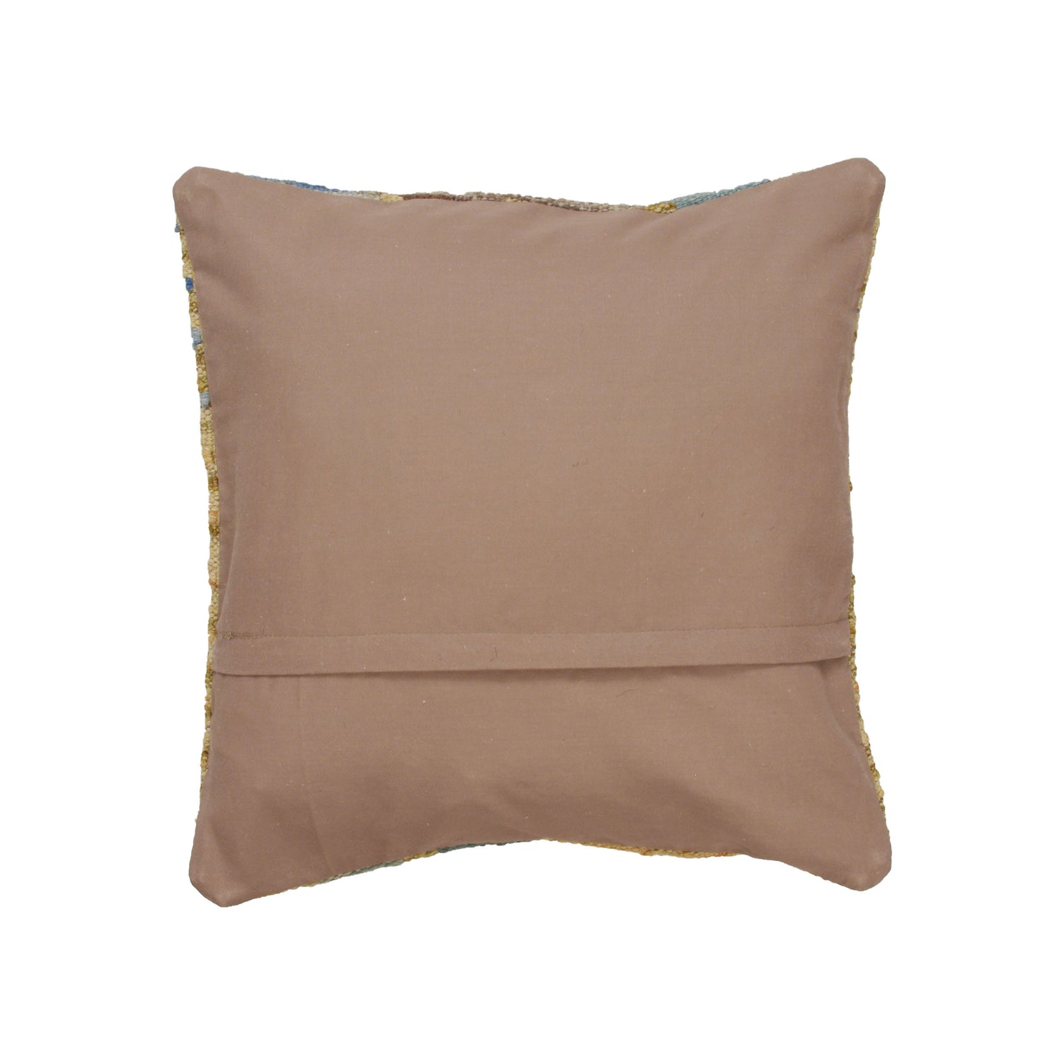 Square Size Kelim Cushion 1' 3" x 1' 3" ft / 39 x 39 cm - No.21173