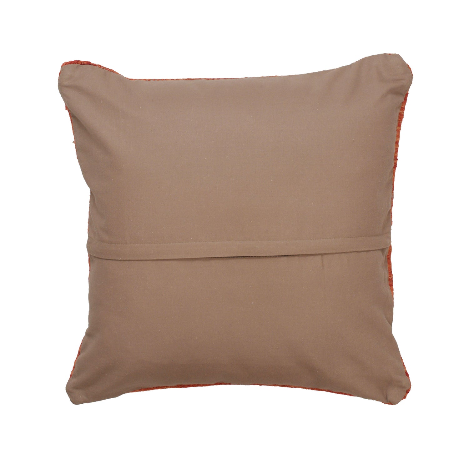 Square Size Kelim Cushion 1' 5" x 1' 5" ft / 44 x 42 cm - No.21181