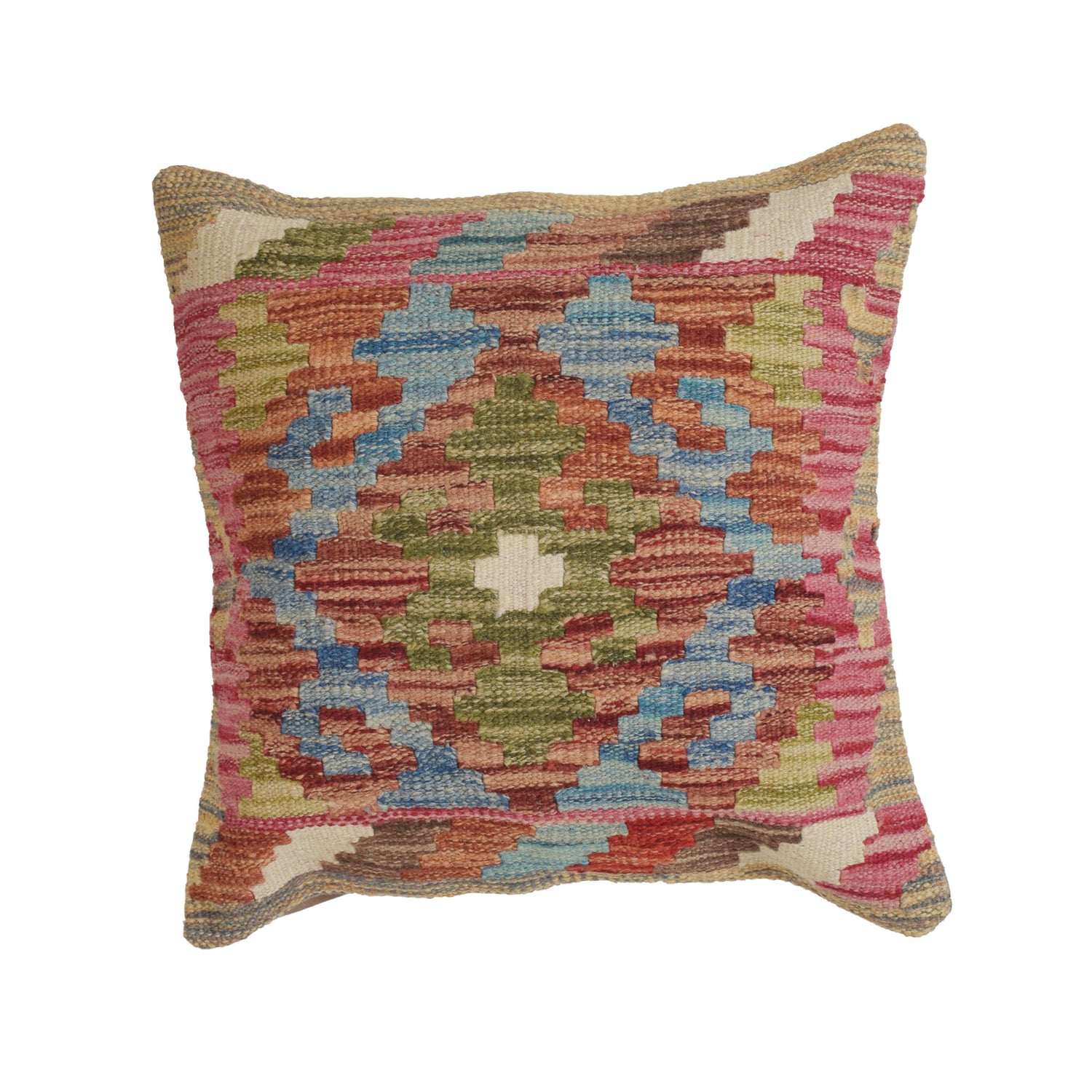 Kilim Cushion Covers for Your Home 1' 6" x 1' 6" ft / 45 x 45 cm - No. 21225