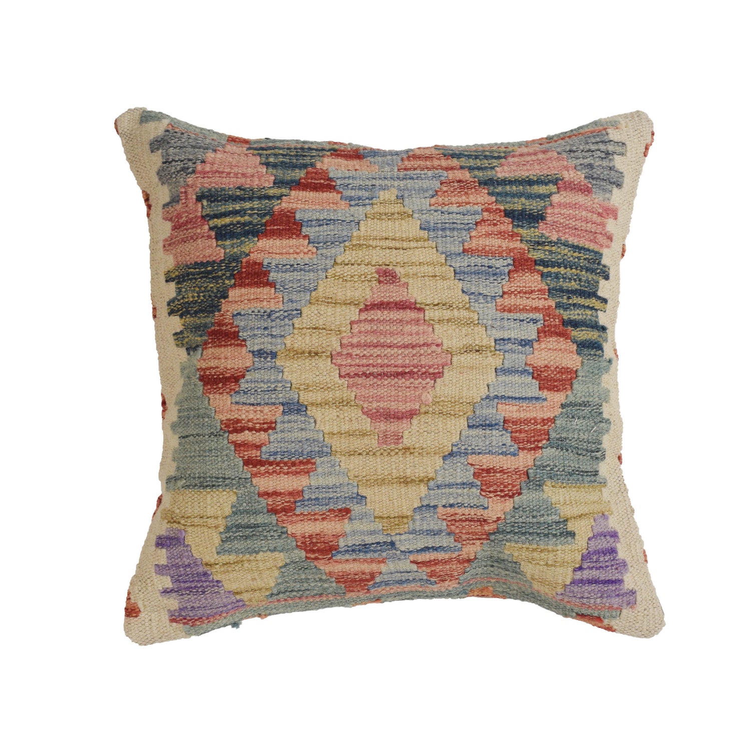 Kilim Cushion Covers for Your Home 1' 6" x 1' 5" ft / 45 x 44 cm - No. 21230