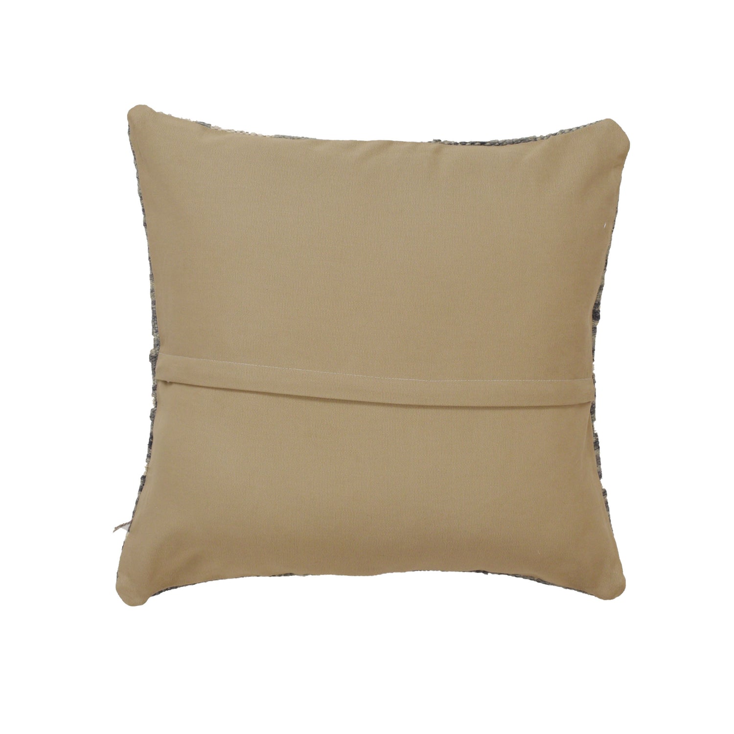 Square Size Kelim Cushion 1' 5" x 1' 5" ft / 42 x 42 cm - No. 22137