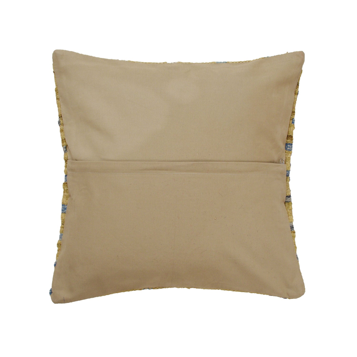 Square Size Kelim Cushion 1' 4" x 1' 5" ft / 41 x 42 cm - No. 22221